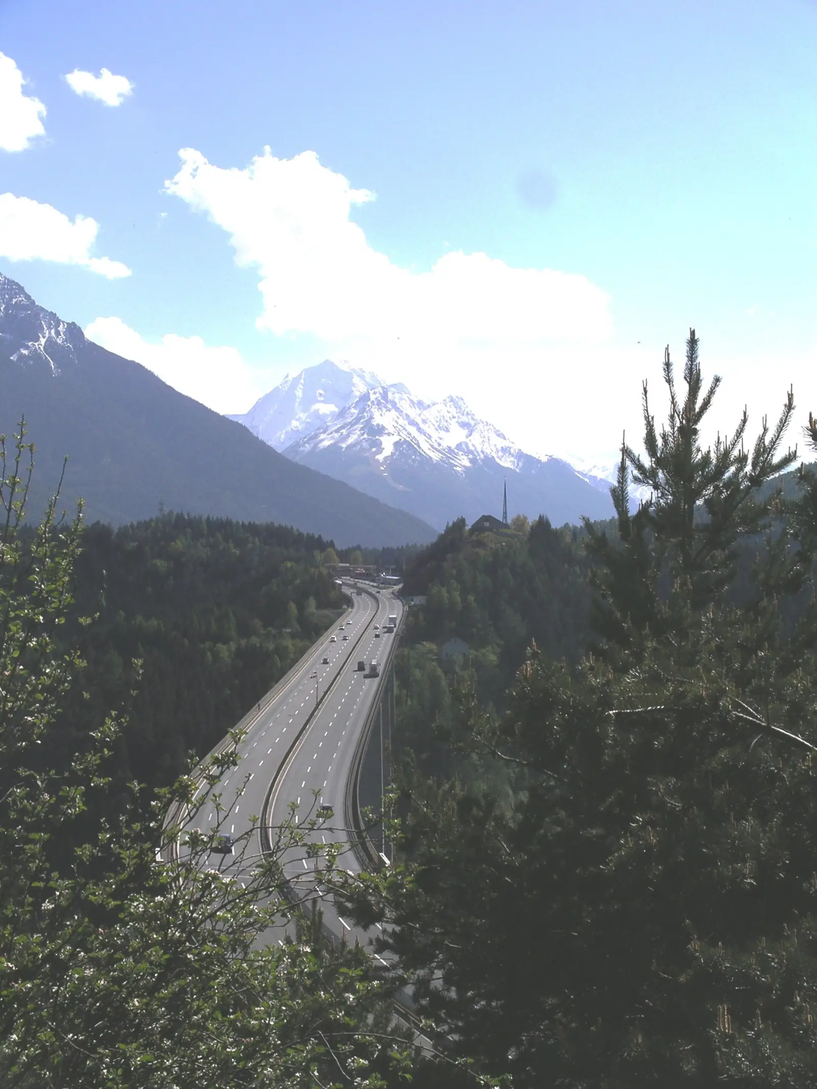 Brenner-Autobahn — Hauptanreise nach Italien via Österreich.