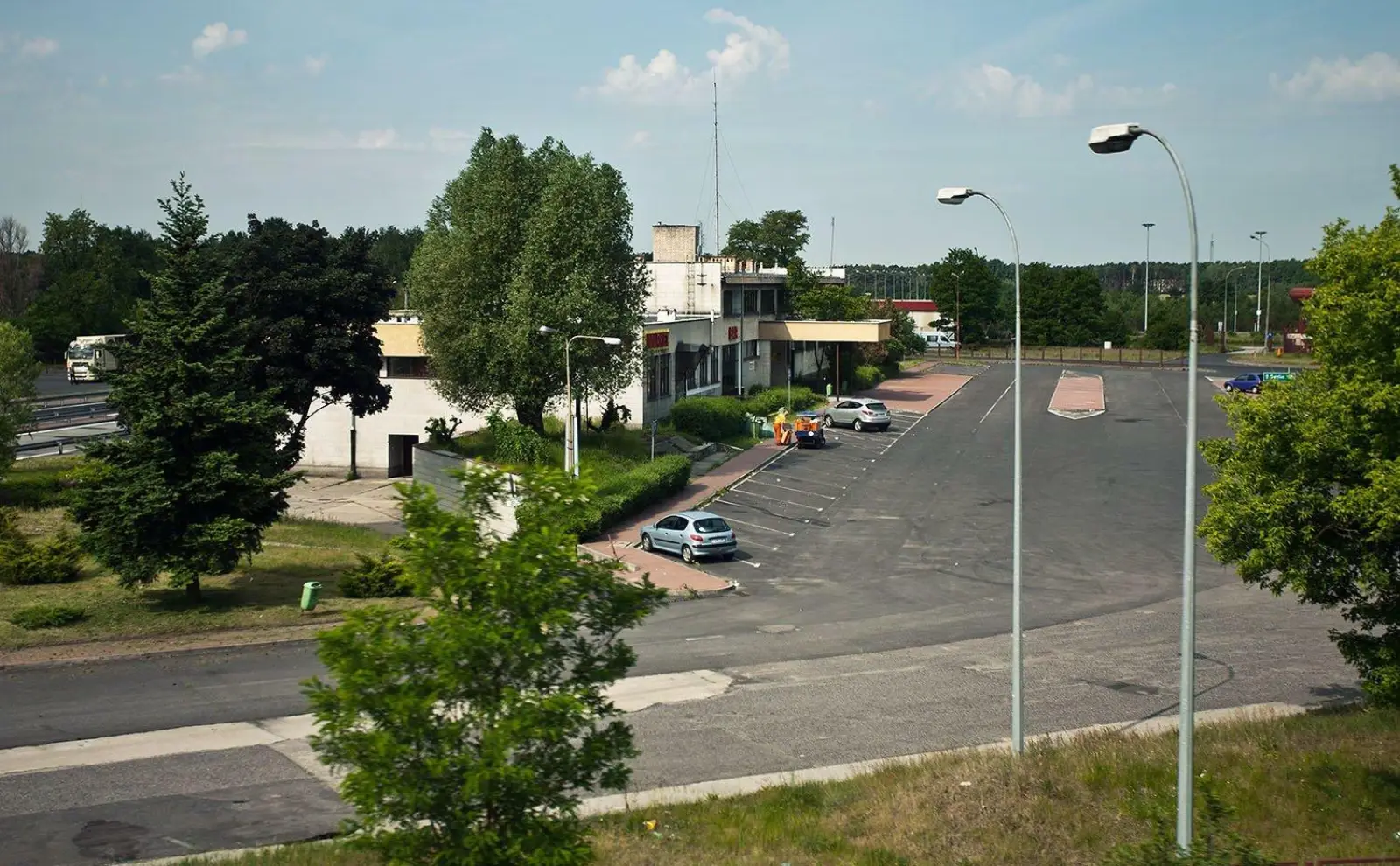 DE-PL-Grenze Frankfurt/Oder — Hauptanreise nach Polen.